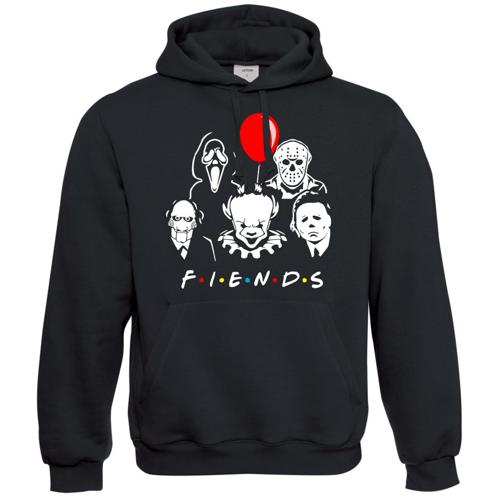 Fiends Halloween Horror Movie Friends Hoodie - Viper Clothing